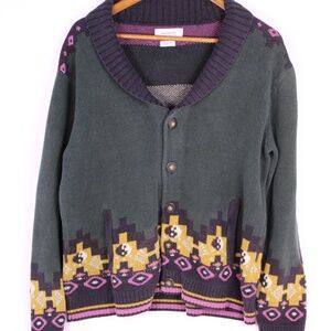 0247-Urban Outfitters Yin-Yang Knit Cardigan (Size M)
